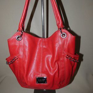 Nine west red hobo bag